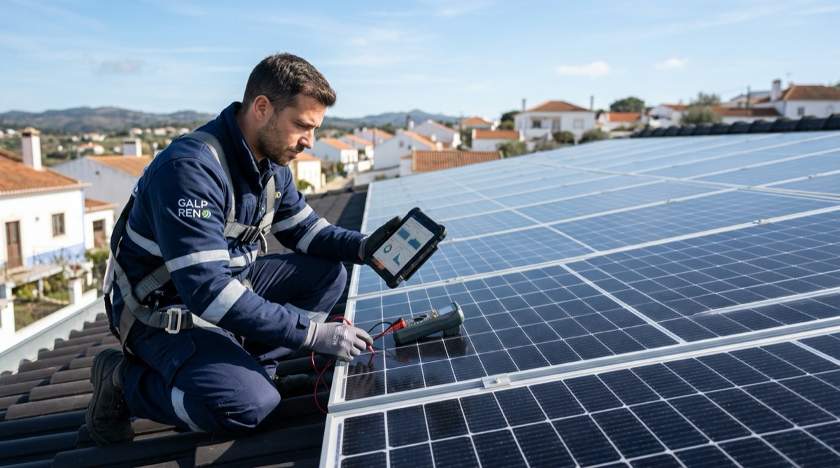 Casa portuguesa com soluções de eficiência energética instaladas
